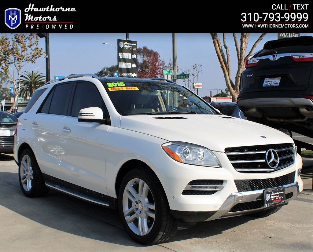 2015 Mercedes-Benz M-Class RWD 4dr ML 350 - 22718095 - 0