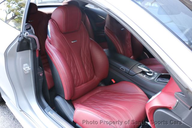 2015 Mercedes-Benz S-Class 2dr Coupe S 63 AMG 4MATIC - 22946744 - 28