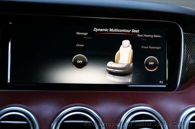 2015 Mercedes-Benz S-Class 2dr Coupe S 63 AMG 4MATIC - 22946744 - 30