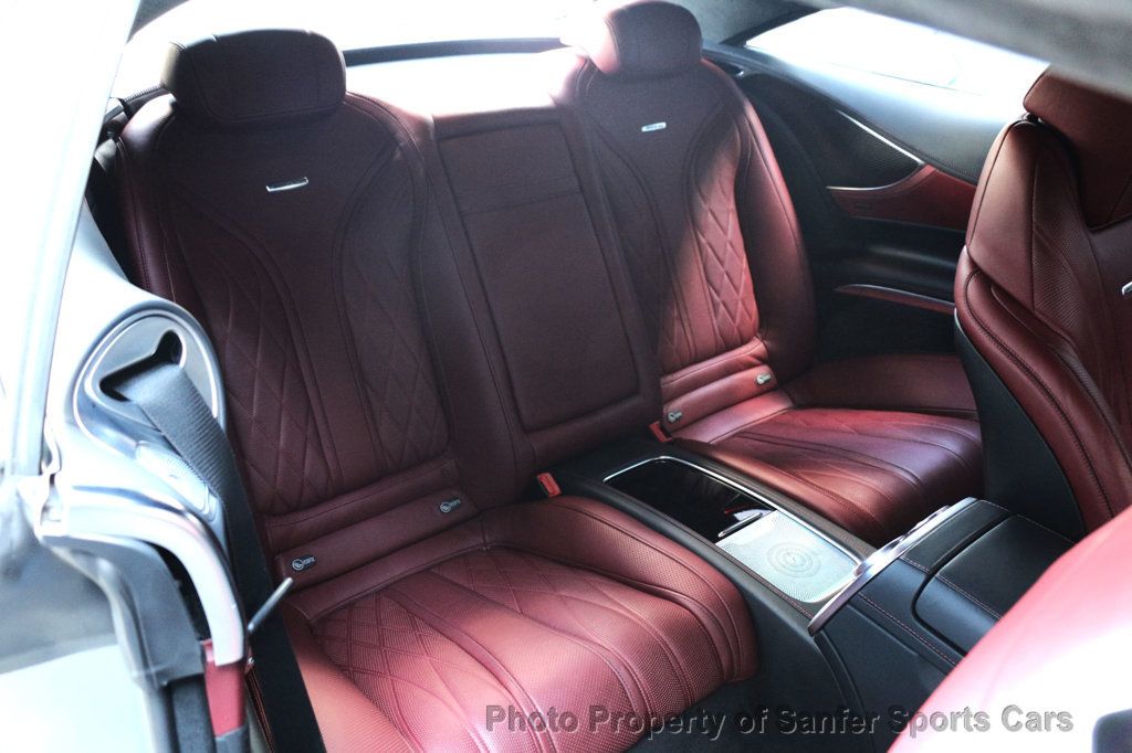 2015 Mercedes-Benz S-Class 2dr Coupe S 63 AMG 4MATIC - 22946744 - 32