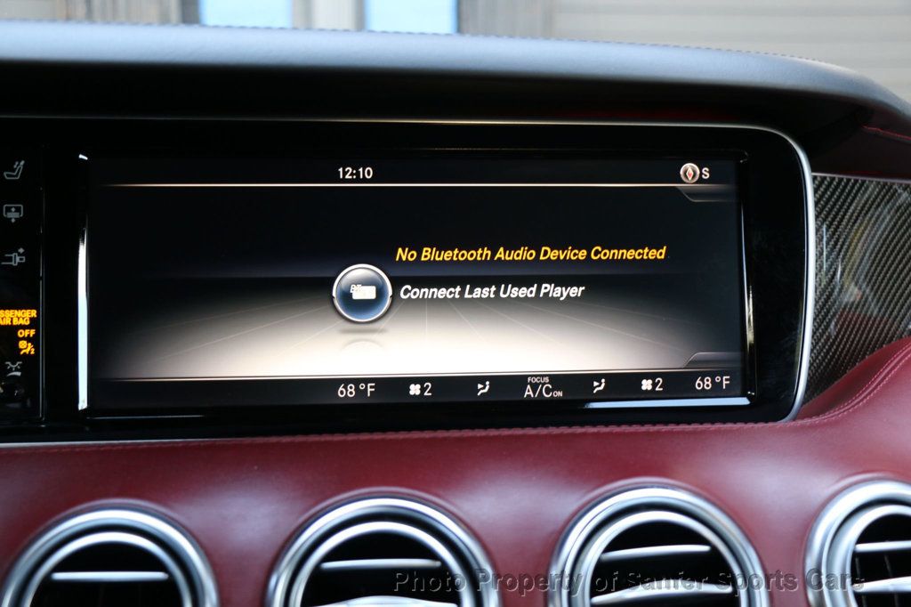 2015 Mercedes-Benz S-Class 2dr Coupe S 63 AMG 4MATIC - 22946744 - 44