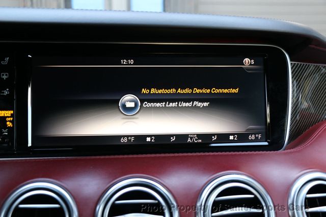 2015 Mercedes-Benz S-Class 2dr Coupe S 63 AMG 4MATIC - 22946744 - 44