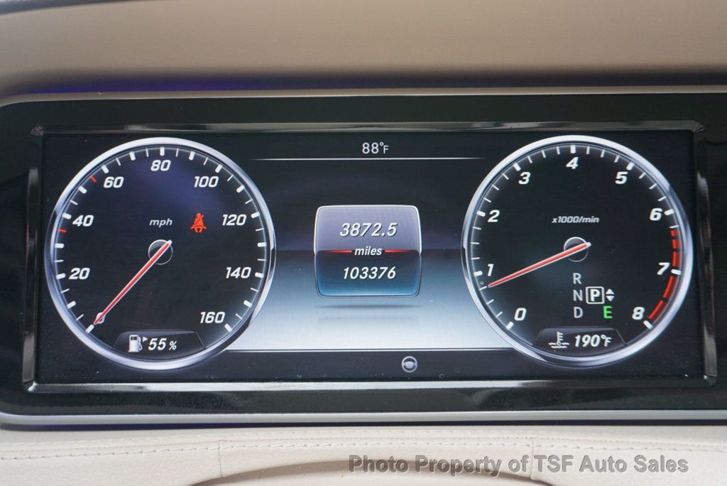 2015 Mercedes-Benz S-Class 4dr Sedan S 550 4MATIC DRIVER ASSIT PKG NAVI 360 CAMS LOADED!!!! - 23039164 - 36