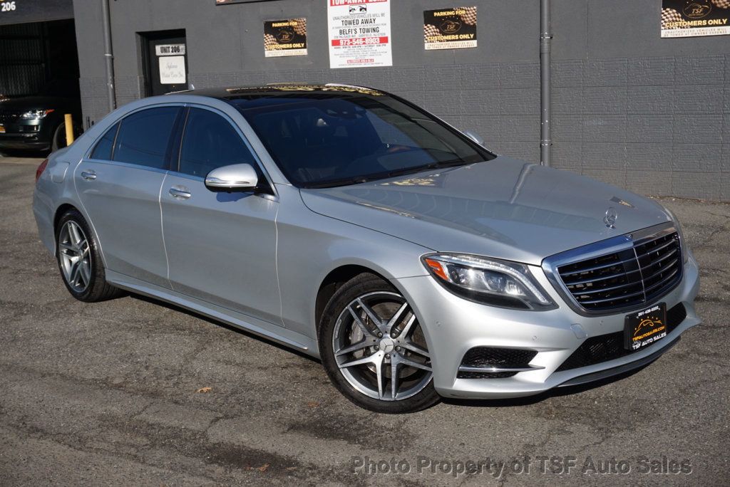 2015 Mercedes-Benz S-Class 4dr Sedan S 550 4MATIC SPORT/DRIVER ASSIST/REAR SEAT/PREMIUM PKG - 22955283 - 1