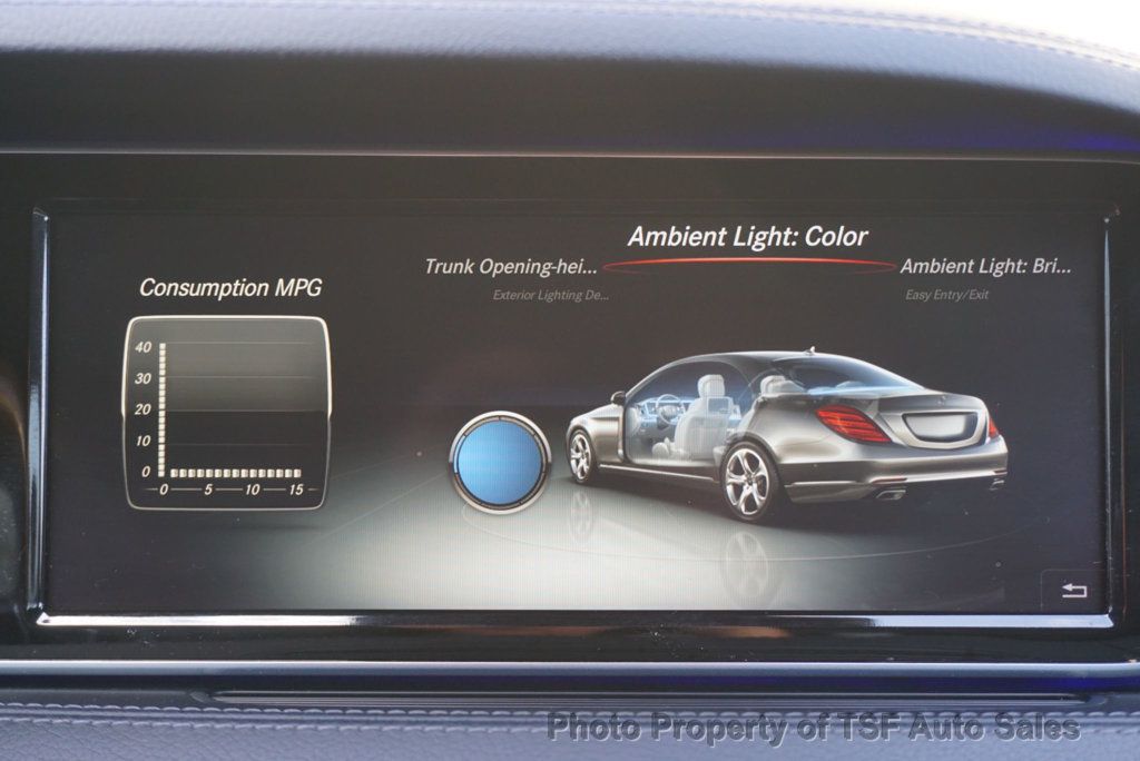 2015 Mercedes-Benz S-Class 4dr Sedan S 550 4MATIC SPORT/DRIVER ASSIST/REAR SEAT/PREMIUM PKG - 22955283 - 28