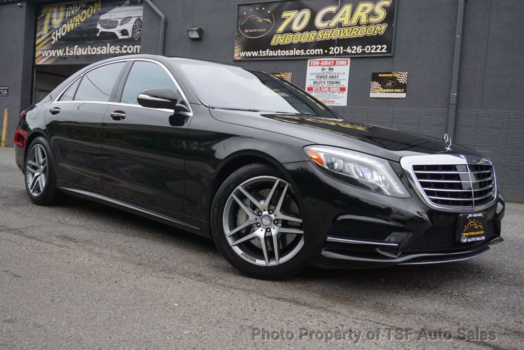 2015 Mercedes-Benz S-Class 4dr Sedan S 550 4MATIC SPORT PKG DRIVER ASSIST PKG 360 CAMERAS  - 22612225 - 0