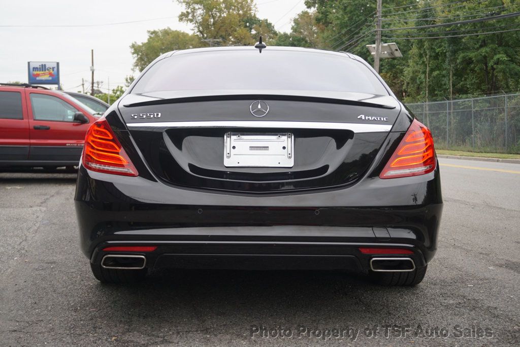 2015 Mercedes-Benz S-Class 4dr Sedan S 550 4MATIC SPORT PKG DRIVER ASSIST PKG 360 CAMERAS  - 22612225 - 5