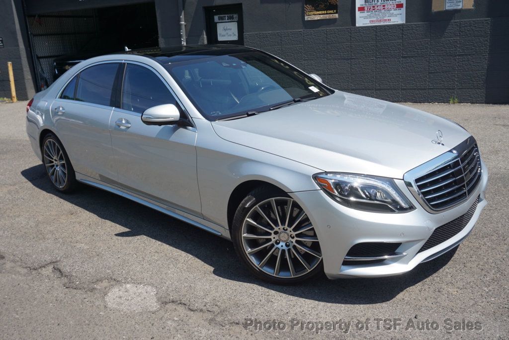 2015 Mercedes-Benz S-Class 4dr Sedan S 550 DRIVER ASSIST/SPORT PKGS 20" WHEELS DESIGNO SEAT - 23029504 - 1