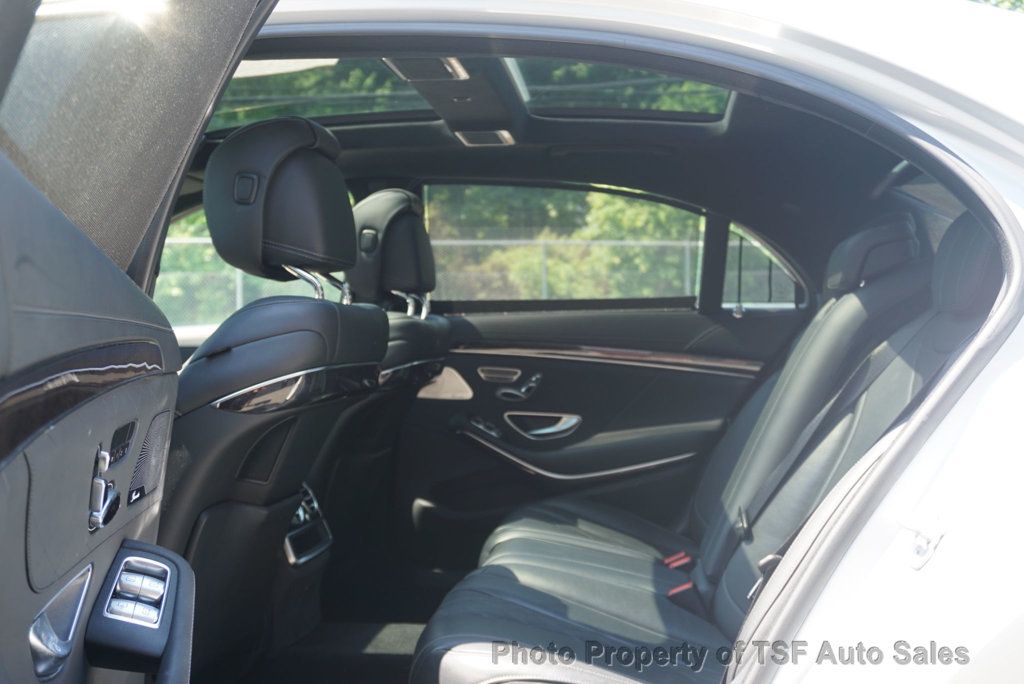 2015 Mercedes-Benz S-Class 4dr Sedan S 550 DRIVER ASSIST/SPORT PKGS 20" WHEELS DESIGNO SEAT - 23029504 - 22