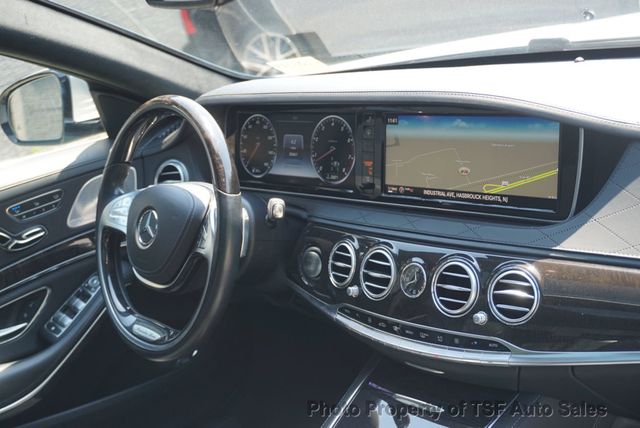 2015 Mercedes-Benz S-Class 4dr Sedan S 550 DRIVER ASSIST/SPORT PKGS 20" WHEELS DESIGNO SEAT - 23029504 - 28
