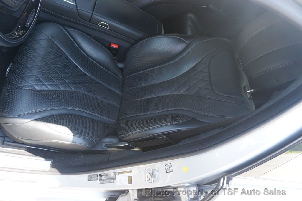 2015 Mercedes-Benz S-Class 4dr Sedan S 550 DRIVER ASSIST/SPORT PKGS 20" WHEELS DESIGNO SEAT - 23029504 - 29