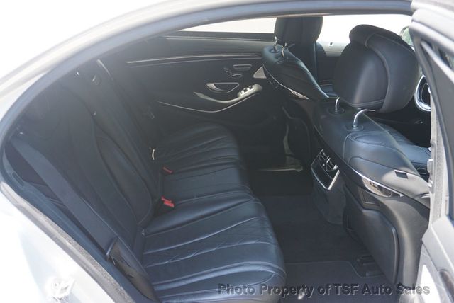 2015 Mercedes-Benz S-Class 4dr Sedan S 550 DRIVER ASSIST/SPORT PKGS 20" WHEELS DESIGNO SEAT - 23029504 - 31
