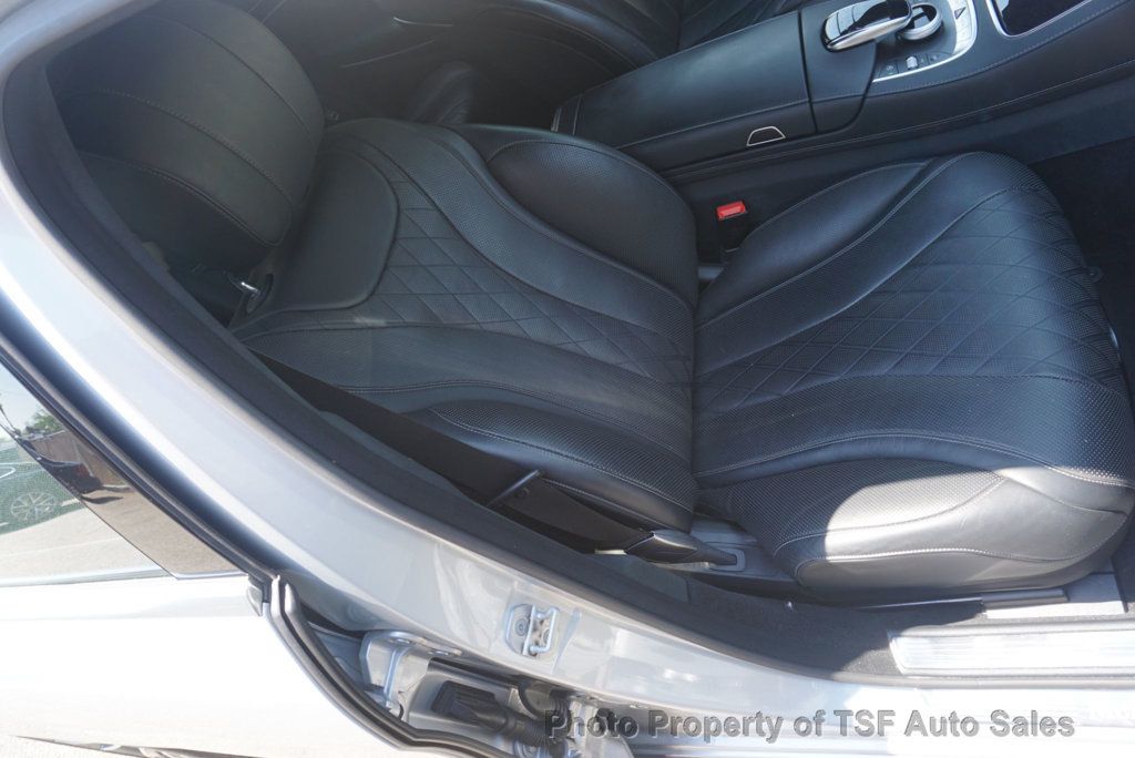 2015 Mercedes-Benz S-Class 4dr Sedan S 550 DRIVER ASSIST/SPORT PKGS 20" WHEELS DESIGNO SEAT - 23029504 - 32