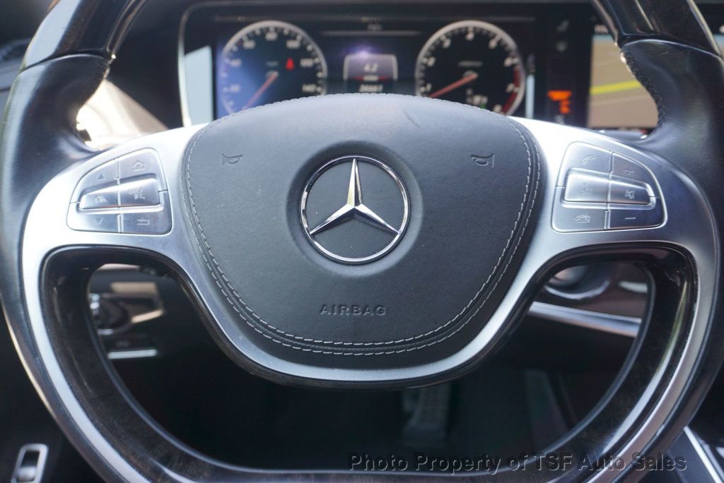 2015 Mercedes-Benz S-Class 4dr Sedan S 550 DRIVER ASSIST/SPORT PKGS 20" WHEELS DESIGNO SEAT - 23029504 - 36