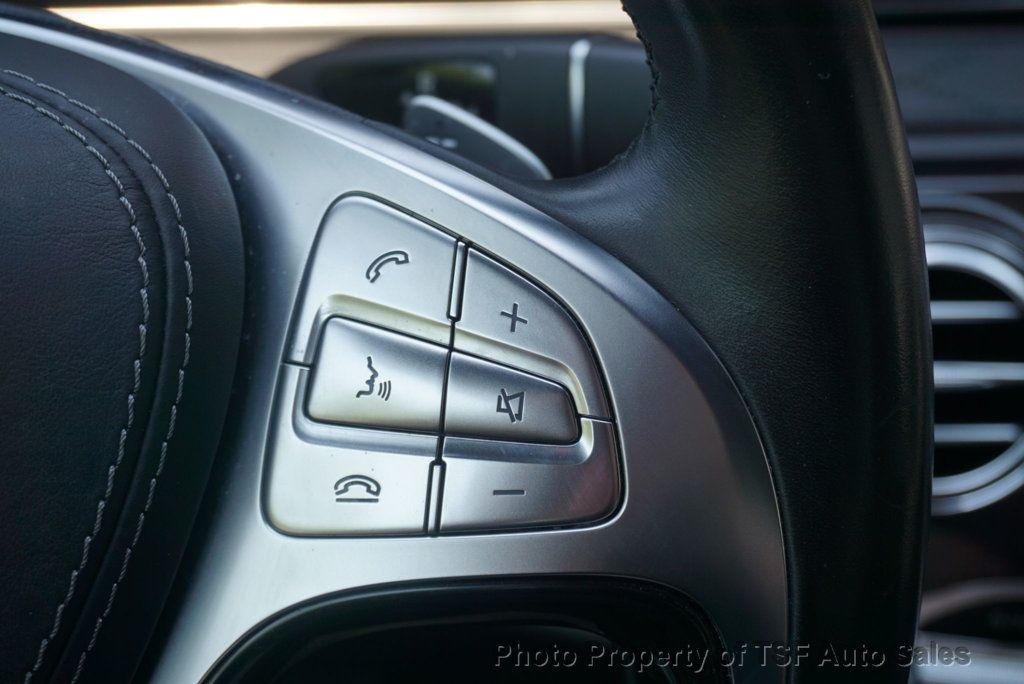 2015 Mercedes-Benz S-Class 4dr Sedan S 550 DRIVER ASSIST/SPORT PKGS 20" WHEELS DESIGNO SEAT - 23029504 - 38