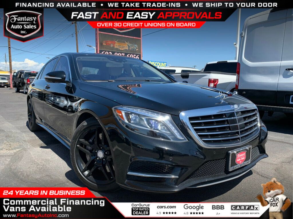 2015 Mercedes-Benz S-Class 4dr Sedan S 550 RWD - 22370362 - 0