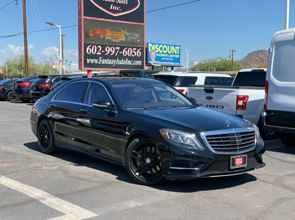 2015 Mercedes-Benz S-Class 4dr Sedan S 550 RWD - 22370362 - 1