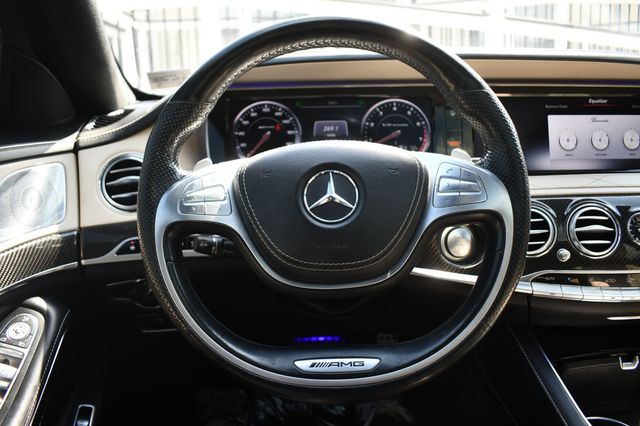 2015 Mercedes-Benz S-Class 4dr Sedan S 63 AMG 4MATIC - 23066436 - 23