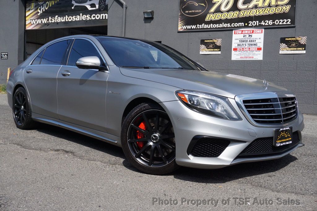 2015 Mercedes-Benz S-Class 4dr Sedan S 63 AMG 4MATIC $161,515 MSRP DESIGNO MATTE FINISH  - 22601246 - 0