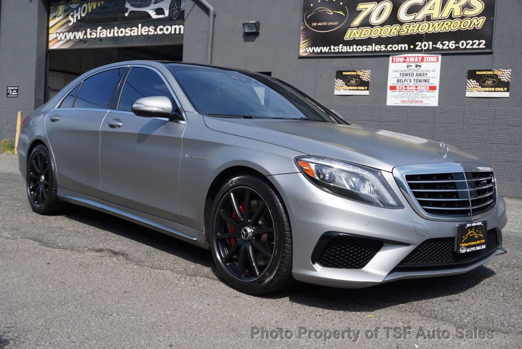 2015 Mercedes-Benz S-Class 4dr Sedan S 63 AMG 4MATIC $161,515 MSRP DESIGNO MATTE FINISH  - 22601246 - 9