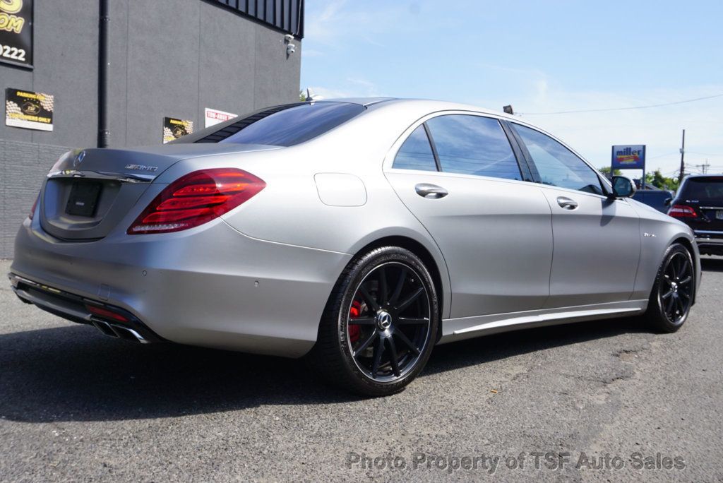 2015 Mercedes-Benz S-Class 4dr Sedan S 63 AMG 4MATIC $161,515 MSRP DESIGNO MATTE FINISH  - 22601246 - 7