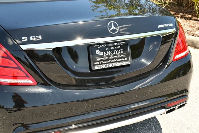 2015 Mercedes-Benz S-Class 4 DrSedan S 63 AMG 4MATIC W/Rear Seat and Driver Assistance Pkgs - 22319897 - 9