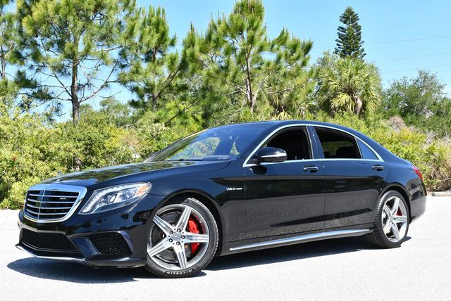 2015 Mercedes-Benz S-Class 4 DrSedan S 63 AMG 4MATIC W/Rear Seat and Driver Assistance Pkgs - 22319897 - 22