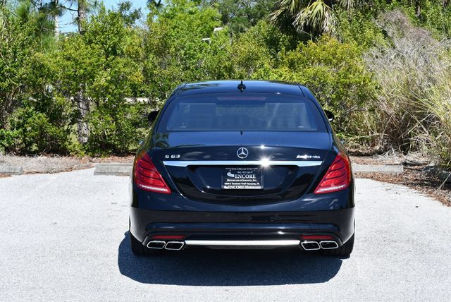 2015 Mercedes-Benz S-Class 4 DrSedan S 63 AMG 4MATIC W/Rear Seat and Driver Assistance Pkgs - 22319897 - 27