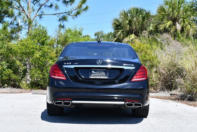 2015 Mercedes-Benz S-Class 4 DrSedan S 63 AMG 4MATIC W/Rear Seat and Driver Assistance Pkgs - 22319897 - 28