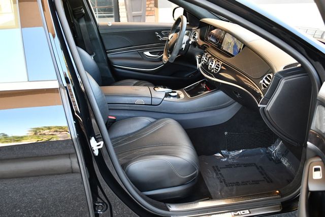 2015 Mercedes-Benz S-Class 4 DrSedan S 63 AMG 4MATIC W/Rear Seat and Driver Assistance Pkgs - 22319897 - 40