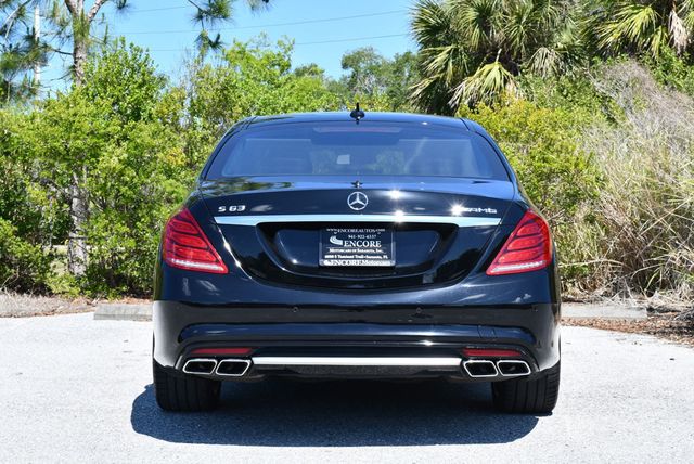 2015 Mercedes-Benz S-Class 4 DrSedan S 63 AMG 4MATIC W/Rear Seat and Driver Assistance Pkgs - 22319897 - 4