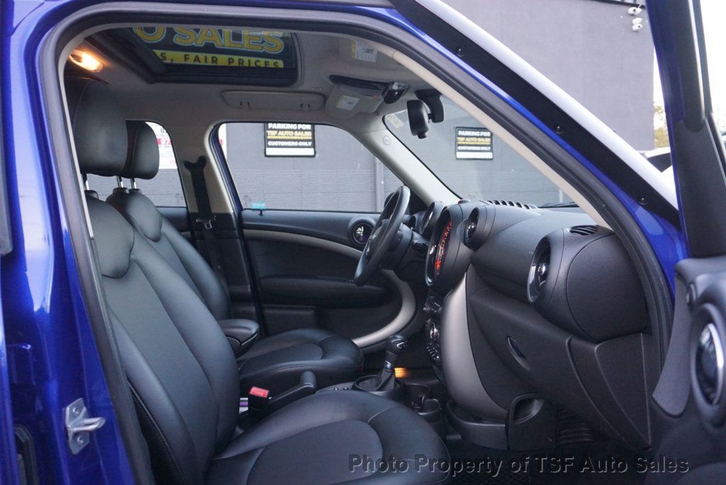 2015 MINI Cooper Countryman NAVIGATION PANORAMIC ROOF LEATHER HEATED SEATS LOW MILES   - 23097670 - 9