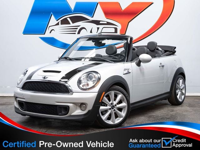 2015 MINI Cooper S Convertible CONVERTIBLE, 6-SPD MANUAL, NAVI, TECH PKG, HEATED SEATS, SPORT - 22672726 - 0