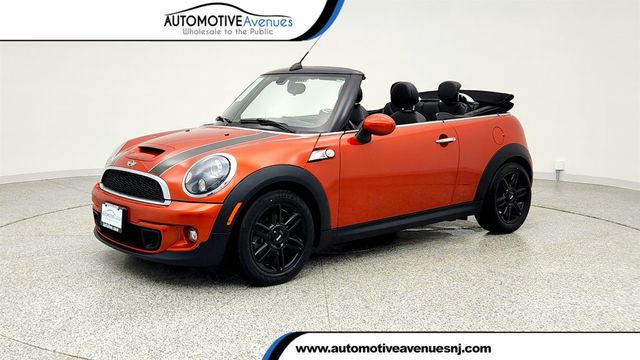 2015 MINI Cooper S Convertible w/ Technology & Cold Weather Pkgs, Nav & JCW Interior - 23002234 - 0