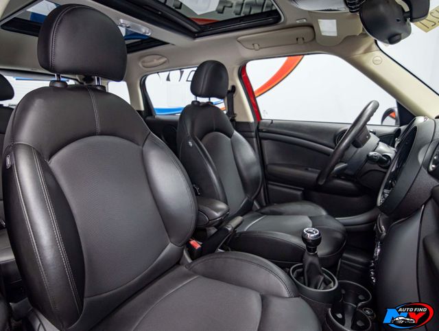 2015 MINI Cooper S Countryman CLEAN CARFAX, AWD, 6-SPD MANUAL, PAN SUNROOF, HEATED SEATS - 22925221 - 22
