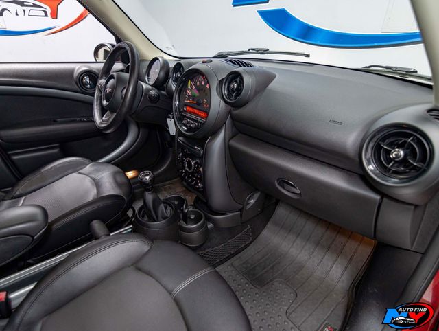 2015 MINI Cooper S Countryman CLEAN CARFAX, AWD, 6-SPD MANUAL, PAN SUNROOF, HEATED SEATS - 22925221 - 24