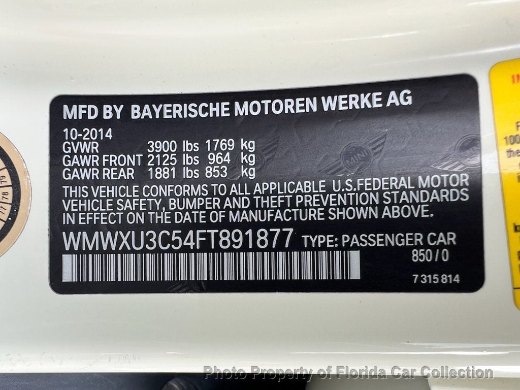 2015 MINI Cooper S Hardtop 4 Door  - 22909649 - 84
