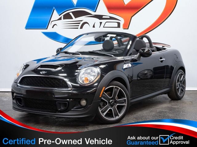 2015 MINI Cooper S Roadster CONVERTIBLE, 17" ALLOY WHEELS, HEATED SEATS, PIANO BLK INTERIOR - 22565596 - 0