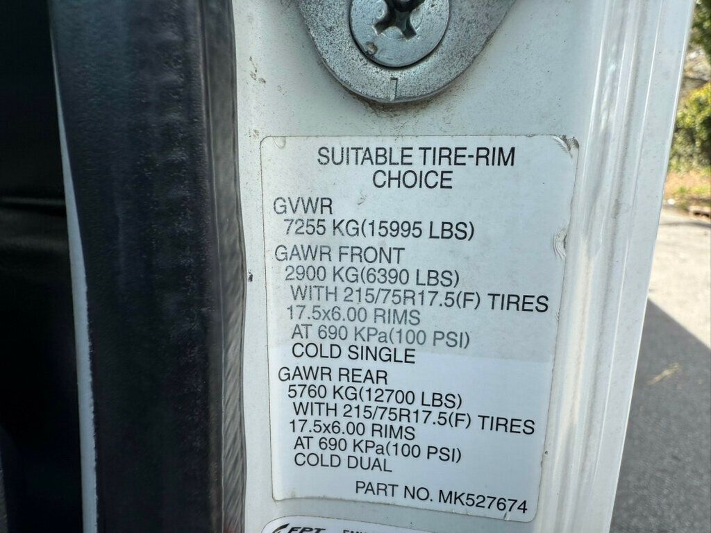 2015 Mitsubishi FUSO FEC72S 16 FOOT BOX TRUCK WITH LIFTGATE MANY OTHERS IN STOCK - 22827631 - 51