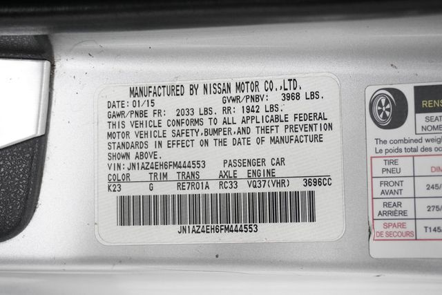 2015 Nissan 370Z 2dr Coupe Automatic Sport - 22944354 - 24