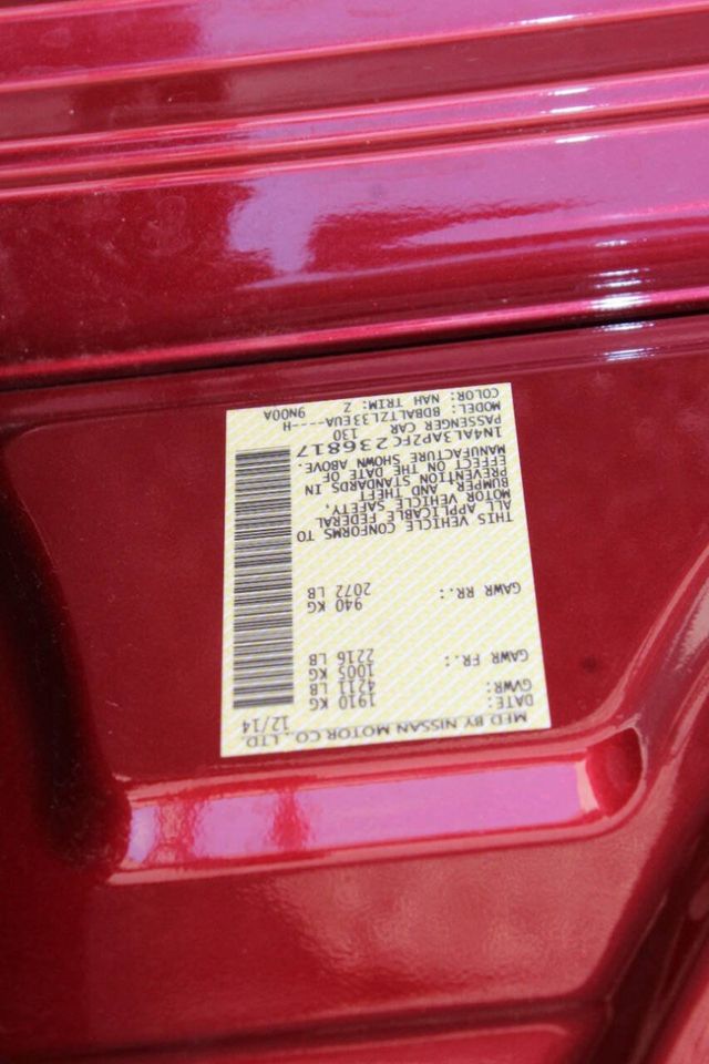 2015 Nissan Altima 4dr Sedan I4 2.5 SL - 22884227 - 27