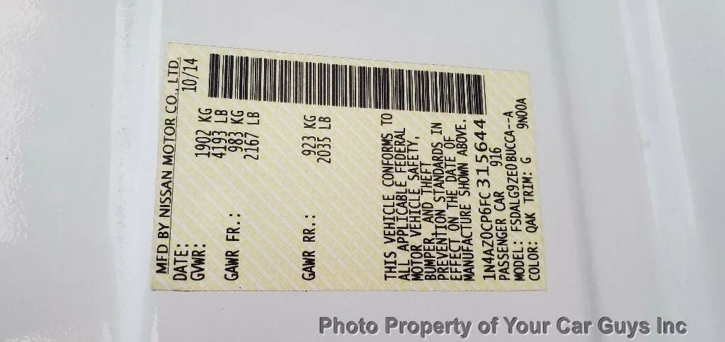 2015 Nissan Leaf  - 23091484 - 26