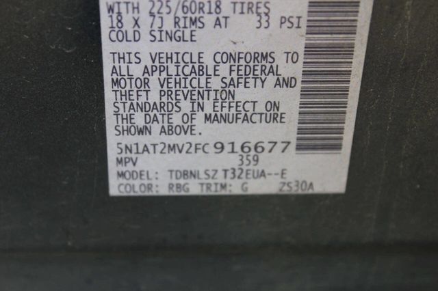 2015 Nissan Rogue AWD 4dr SL - 23018687 - 8