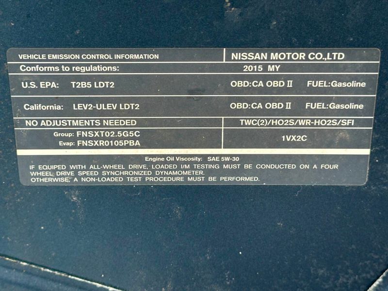 2015 Nissan Rogue Select AWD 4dr S - 22873753 - 27