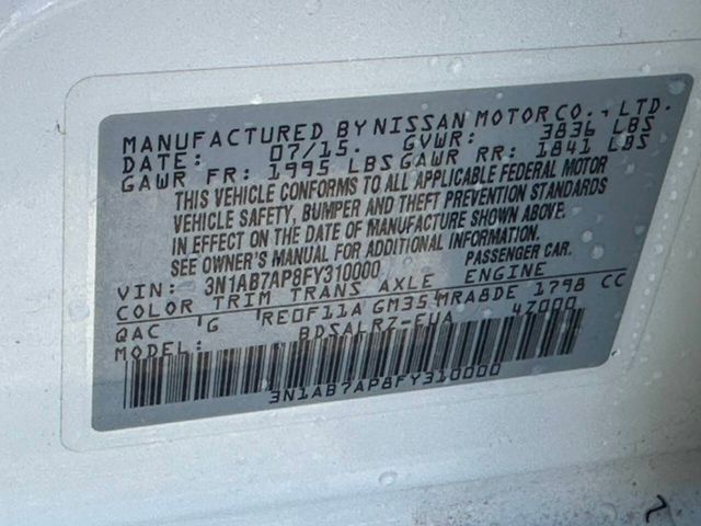 2015 Nissan Sentra 4dr Sedan I4 CVT SR - 22905212 - 13