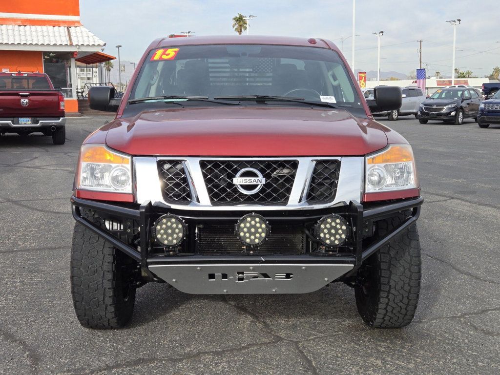 2015 Nissan Titan 2WD Crew Cab SWB SV - 22656619 - 3