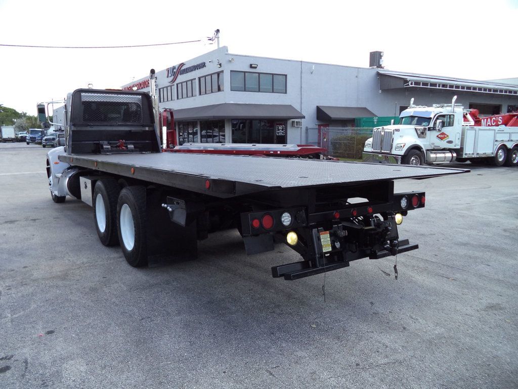 2015 Peterbilt 348 w/ JerrDan 26ft Industrial Carrier Tandem Axle Rollback - 23054794 - 7