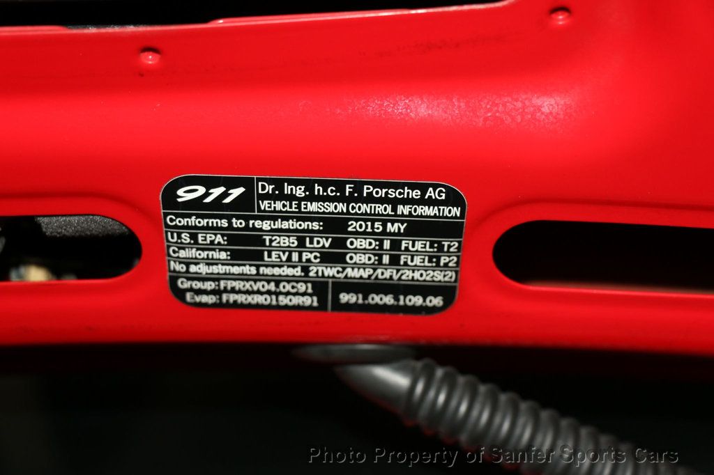 2015 Porsche 911 2dr Carrera - 22942027 - 34