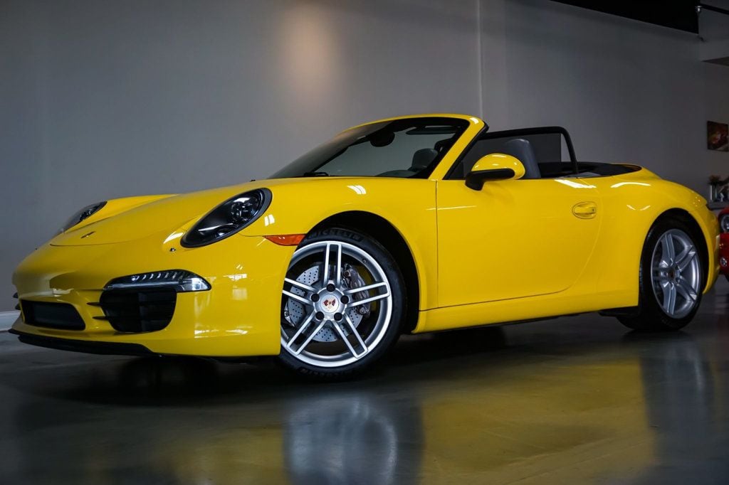 2015 Porsche 911 *7-Speed Manual* *Premium Package +* *PDLS* *Racing Yellow* - 22881440 - 0