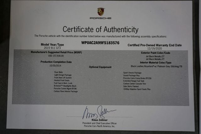 2015 Porsche 911 *New G-Series Motor* *PCCB* *FAL* *PPF* *Carbon Interior Pack* - 22941693 - 96